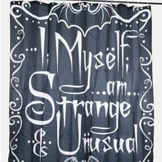 NWT STRANGE & UNUSUAL SHOWER CURTAIN