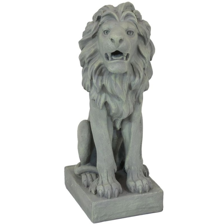 Noble Beast Sitting Lion Courtyard Lawn and Garden Decorative Sculpture