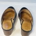 Madewell “The Harper” Mules Black Leather SZ 6.5 Slip-On Heeled Clogs Minimalist