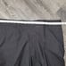 Pierre Cardin 44R Black On Black Striped Wool Suit Pants 38