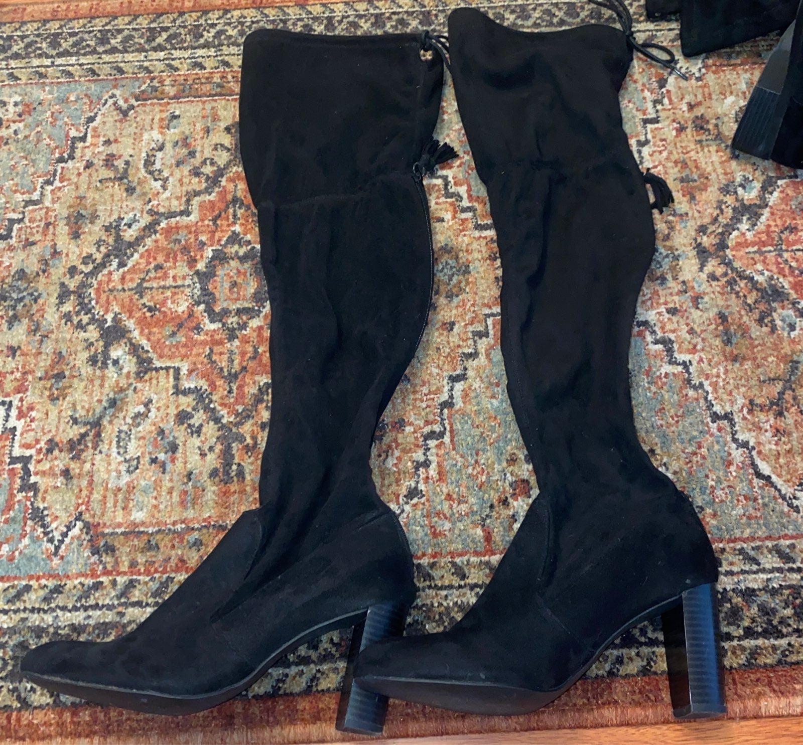 Adrienne Vittadini Over The Knee Shoes Mercari