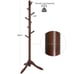 8 Hooks Coat Rack Solid Wood Free Standing Coat Rack FREE Express Shipping USA