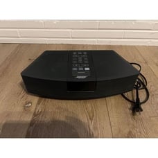 BOSE AWR1G1 Wave Radio AM FM AUX Black Tested and Working No Remote