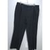 Canali Mens Wool Dress Pants Size 54R Black Plaid Mid Rise Straight Leg Pockets