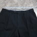 Canali Mens Wool Dress Pants Size 54R Black Plaid Mid Rise Straight Leg Pockets