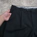 Canali Mens Wool Dress Pants Size 54R Black Plaid Mid Rise Straight Leg Pockets