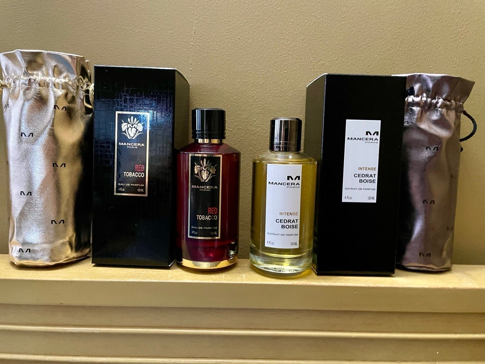 Mancera Bundle! Cedrat Boise Intense Edp 10ML & Red Tobacco Edp 10ML