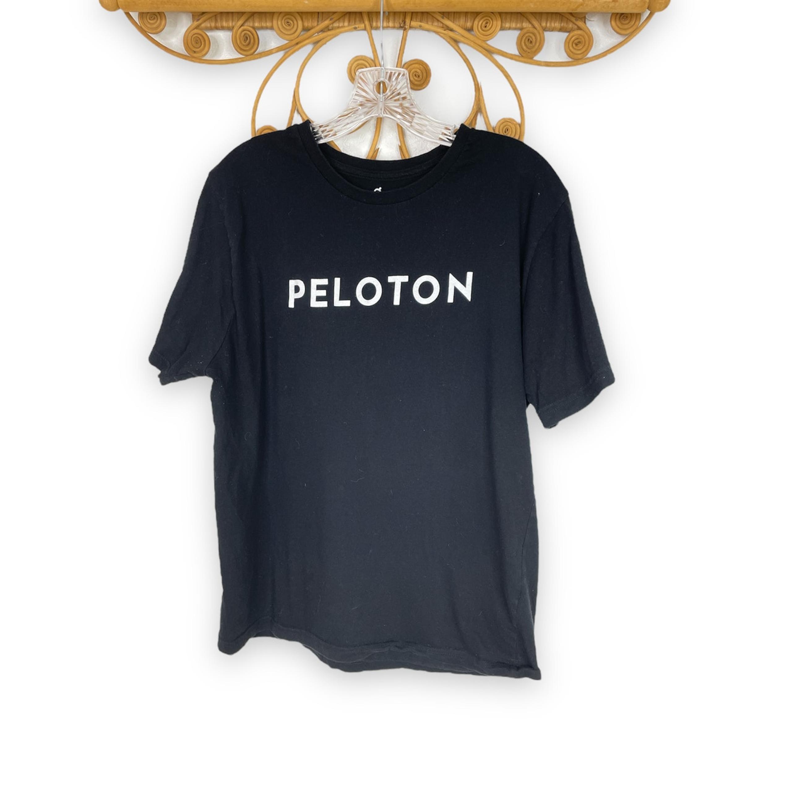 Peloton women's black t-shirt L