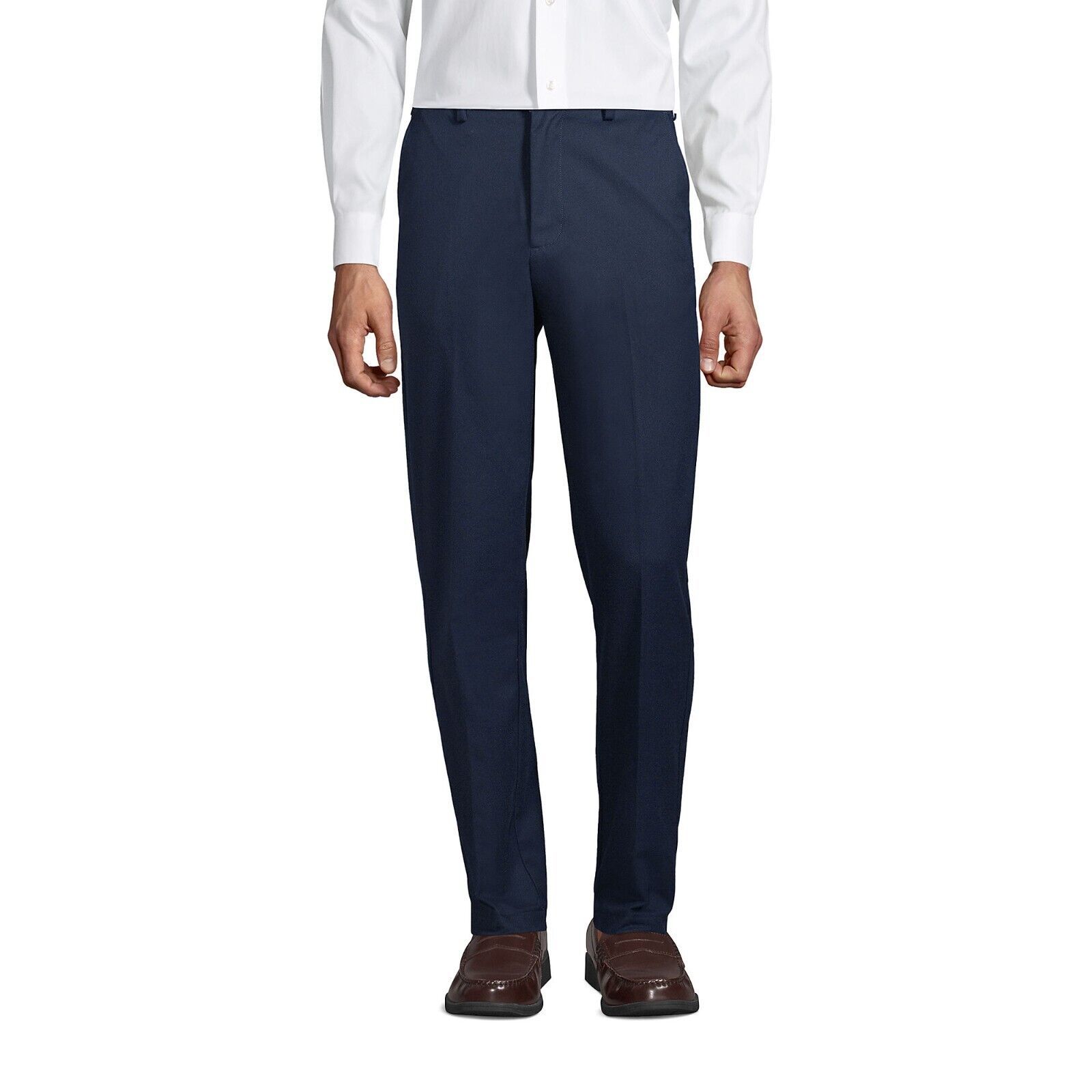 School Uniform Mens Plain Front Dress Pants size 38