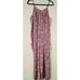 KARMA Hwy Silky Relaxed Palazzo Jumper Purple Leopard NWT OS