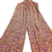 KARMA Hwy Silky Relaxed Palazzo Jumper Purple Leopard NWT OS