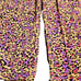 KARMA Hwy Silky Relaxed Palazzo Jumper Purple Leopard NWT OS