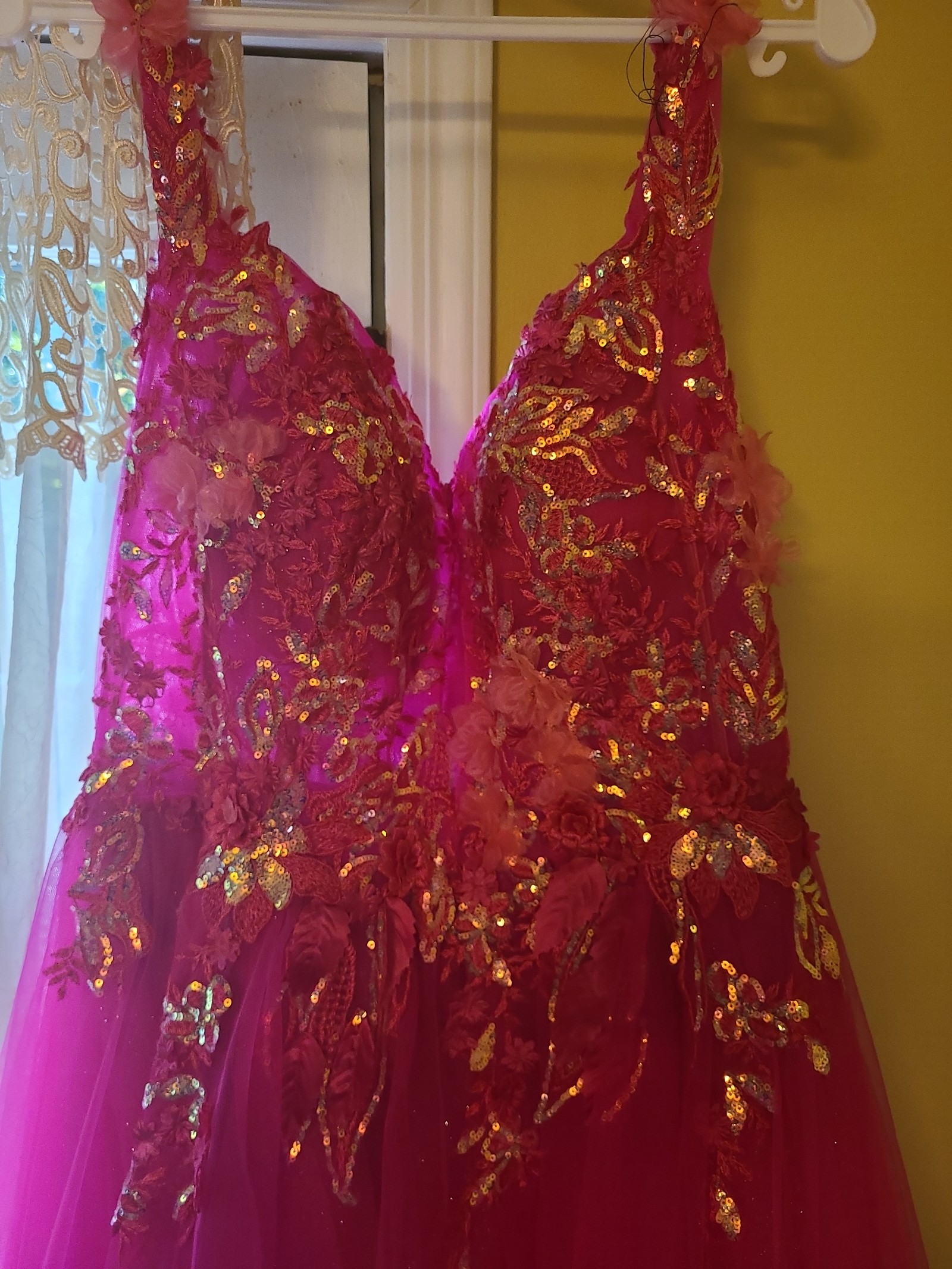 GLS PROM GOWN SWEET 16 QUINCENIERA size 16 18 2xl