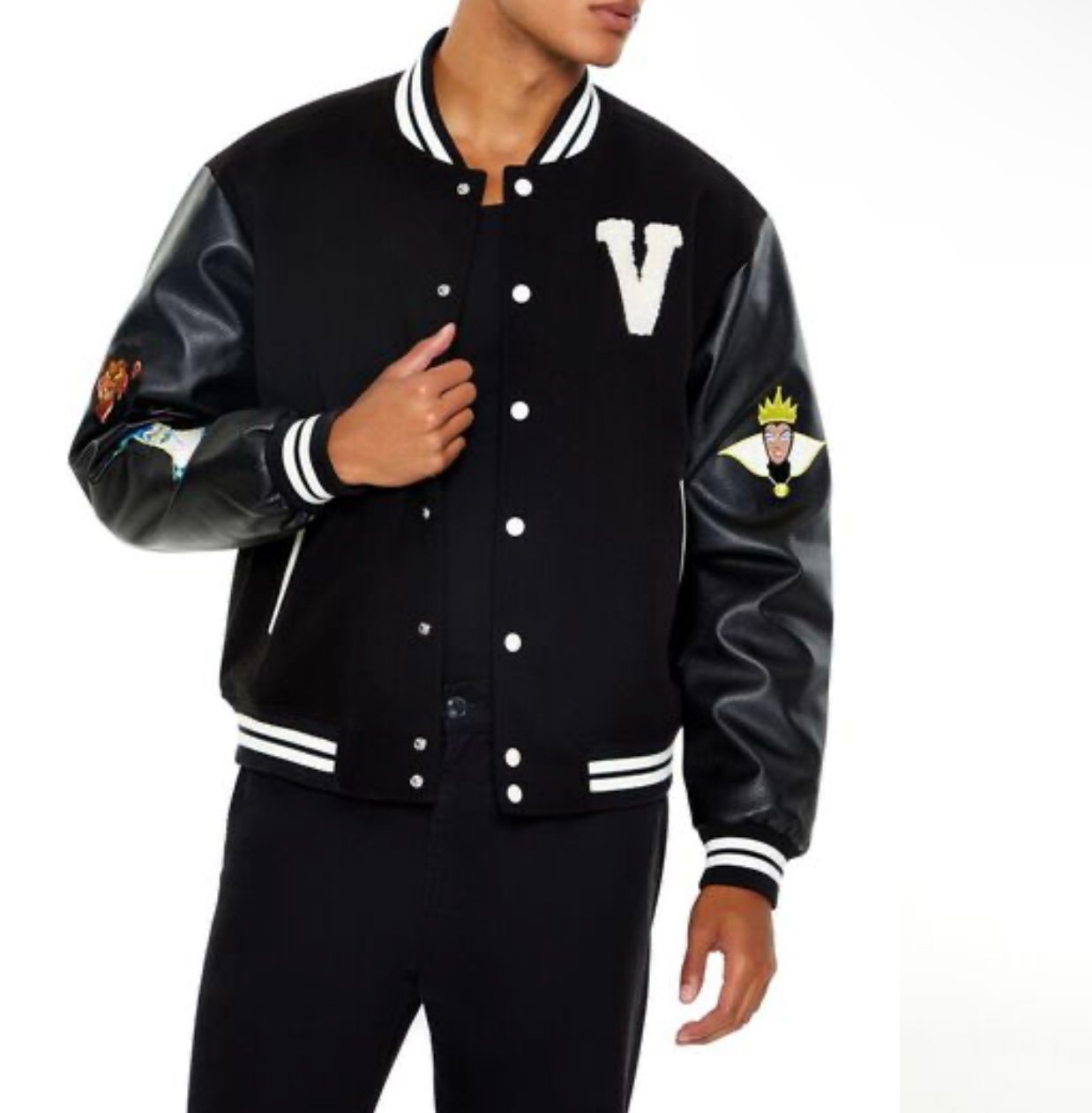 Disney Villains Letterman Varsity Jacket
