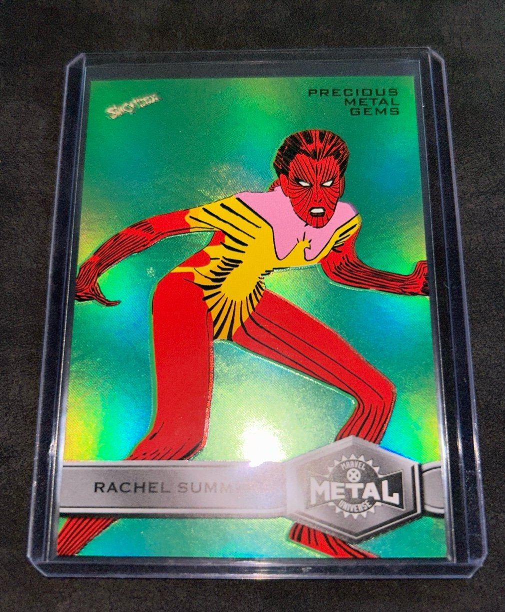 Marvel Metal X-Men Universe 2020 PMG Precious Metal Gems /10 Rachel Summers card