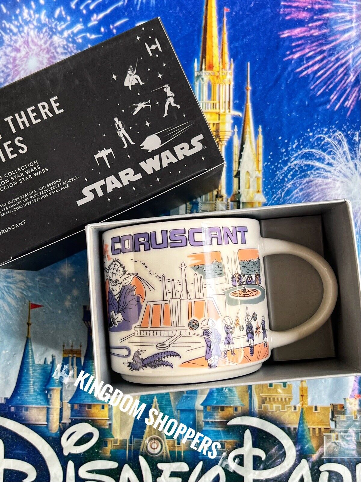 2023 Disney Park Star Wars May The 4th Been There Series Coruscant Mug Starbucks