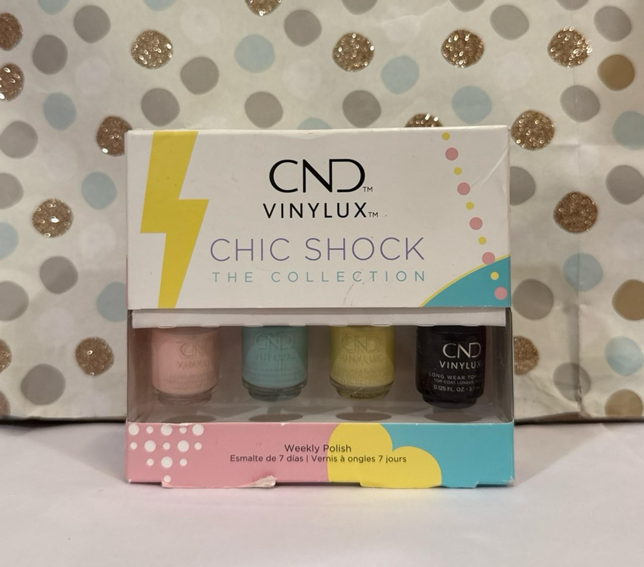 CND vinylux long wear nail polish - Chic Shock collection