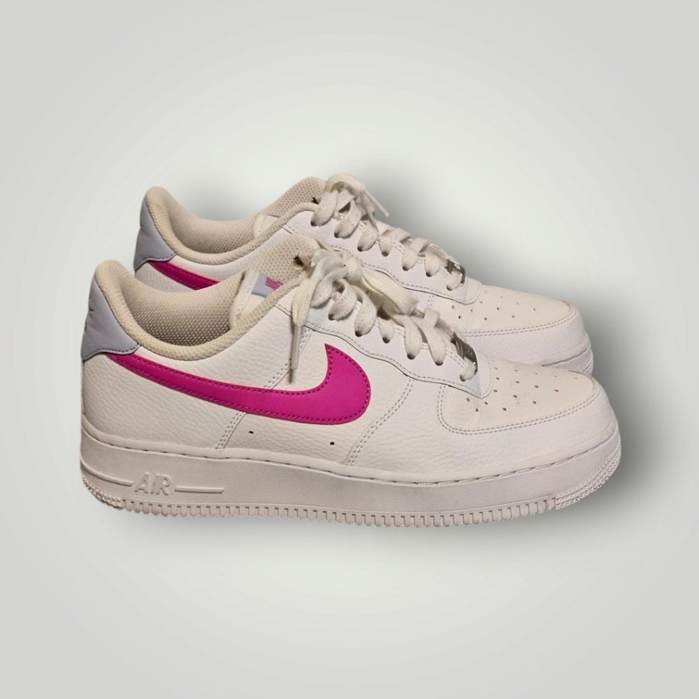 Nike Shoes Youth 8.5 Air Force 1s Sneakers Classic AF1 Pink Swoosh Lace