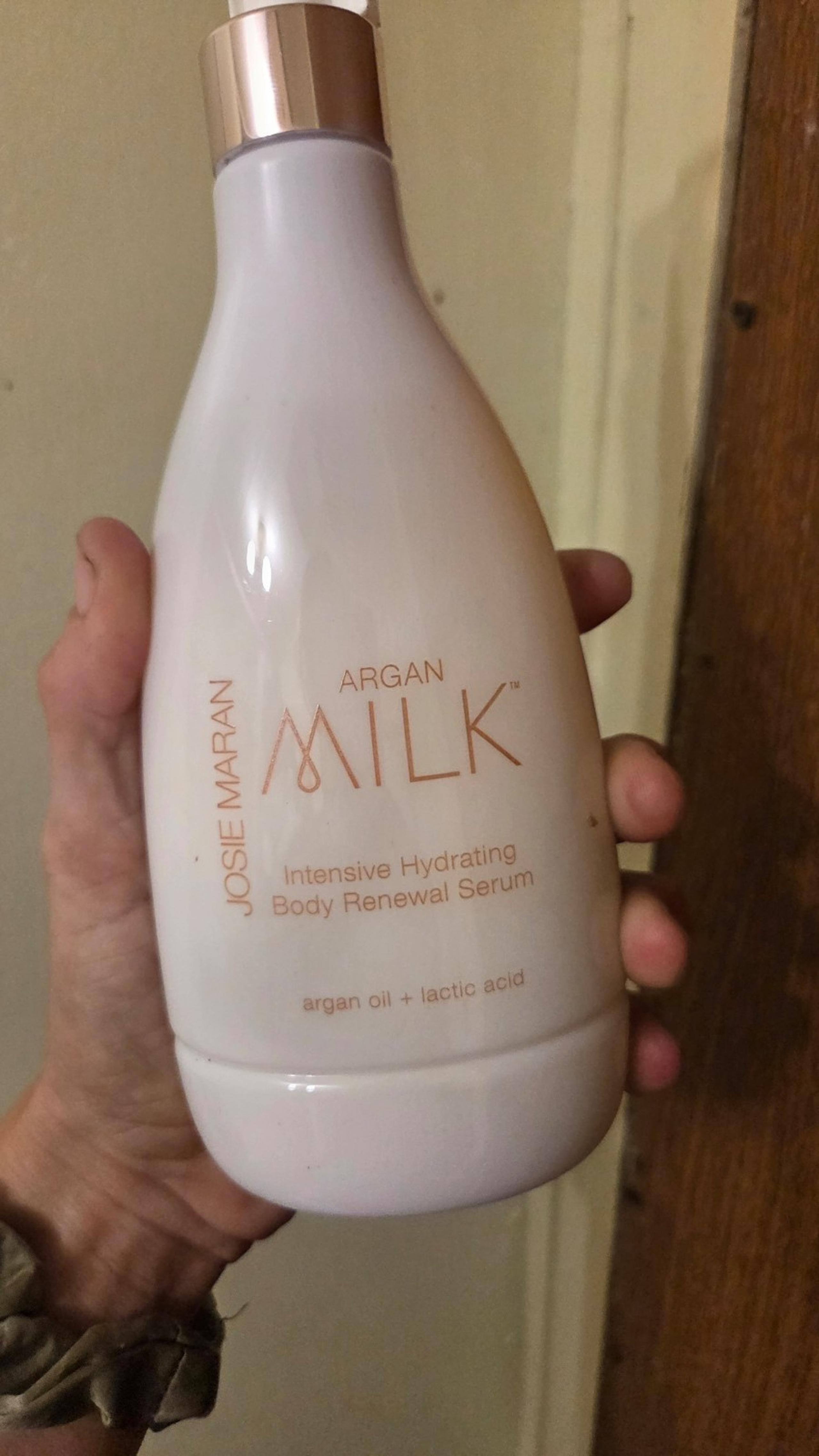 Josie Maran body moisturizer and oil