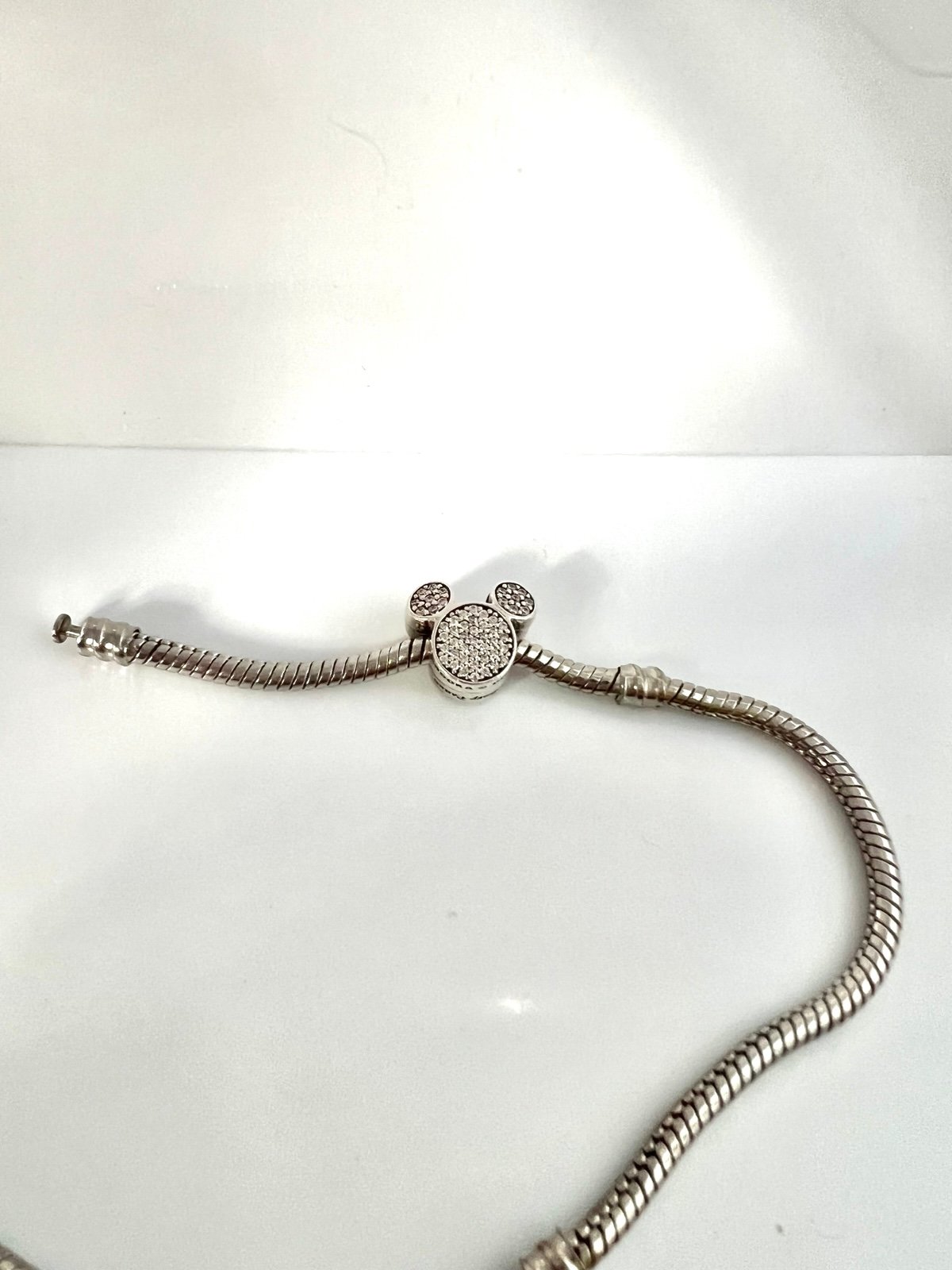 JEWELRY! PANDORA Silver Mickey Mouse Charm