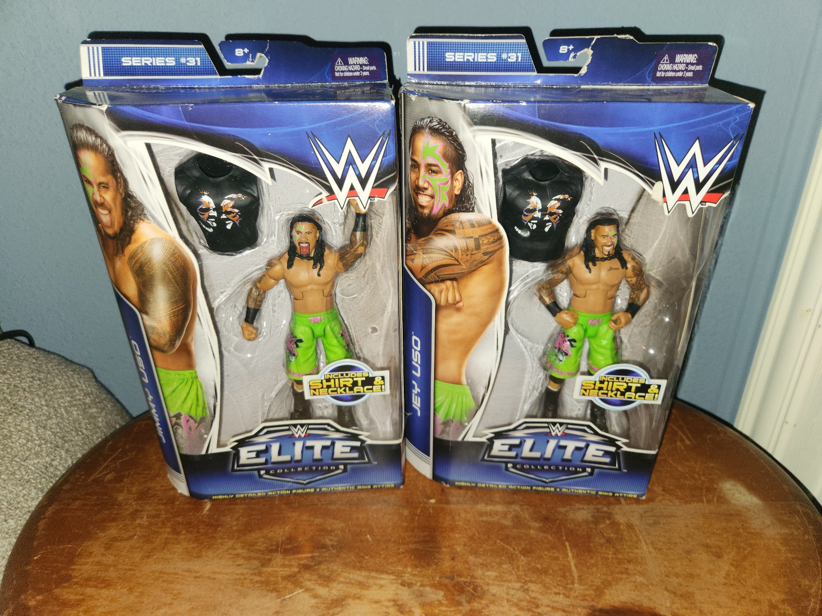 Wwe The Usos Elite Figure Lot