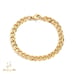 NEW 14K Yellow Gold Interweave Chain Boho Summer Luxury Bracelet