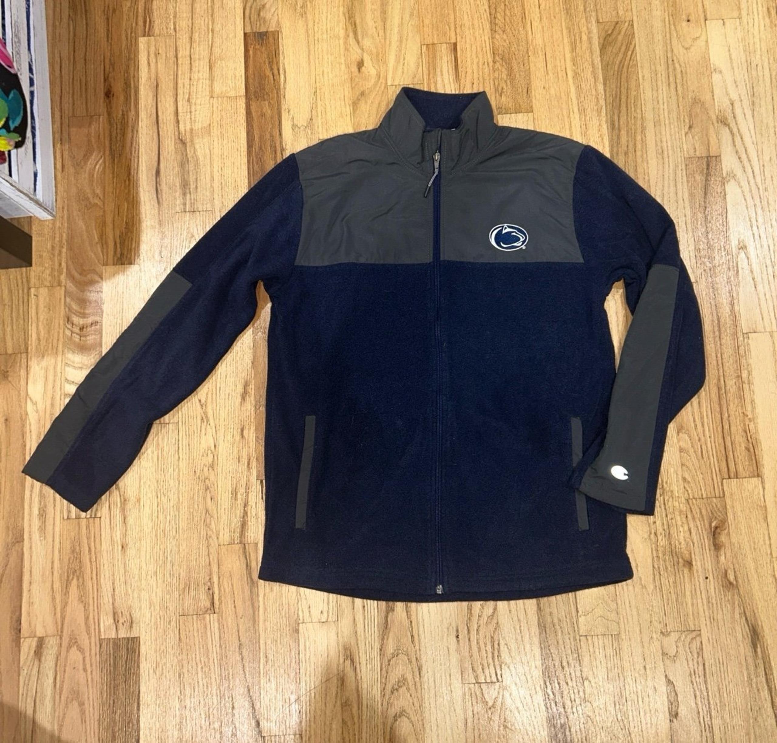 Champion Men’s Penn State PSU Football Full Zip Fleece Jacket