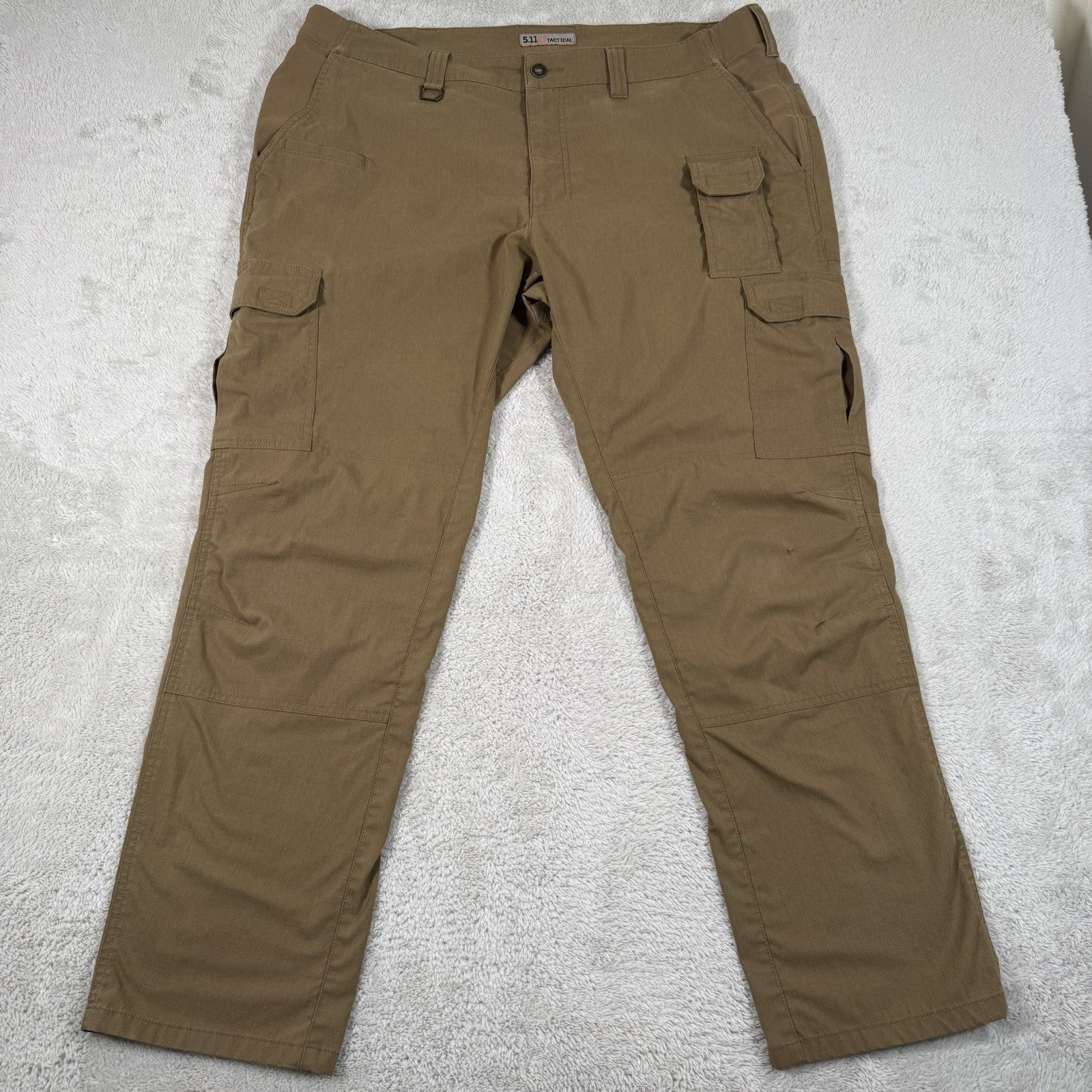 5.11 Tactical Pants Mens 40x32 Brown ABR Pro Ripstop Flex Utility Double Knee
