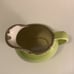 Mid-Century Modern Winfield Ware Juice Water Pitcher 8” Green Drip Glaze 48 Oz.