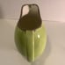 Mid-Century Modern Winfield Ware Juice Water Pitcher 8” Green Drip Glaze 48 Oz.