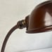 Vintage Gooseneck Lamp 1930s Eagle Lamp Co | Art Deco Cast Iron Desk Table Light
