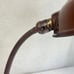 Vintage Gooseneck Lamp 1930s Eagle Lamp Co | Art Deco Cast Iron Desk Table Light