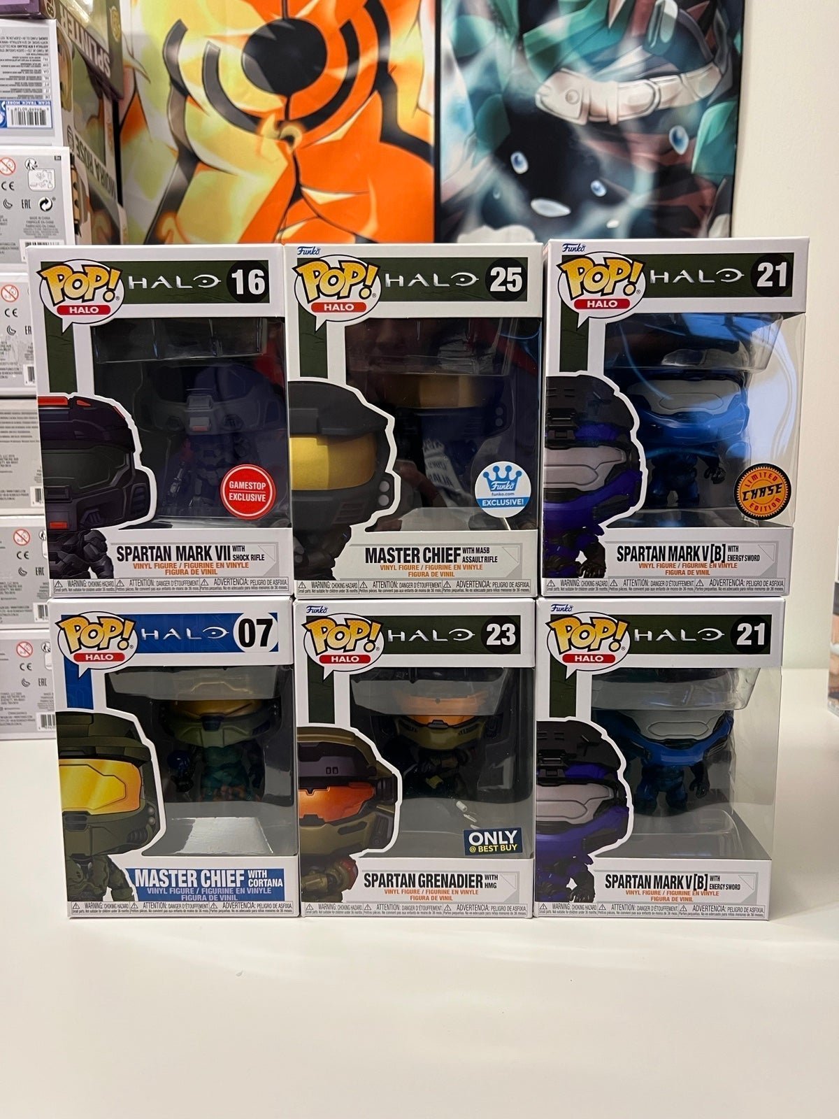 halo funko lot