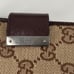 Vintage Gucci gg monogram leather canvas notebook cover