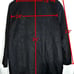 Cinzia Rocca due Black Wool Coat | Louis Vuitton fabric | Wmns Sz 10