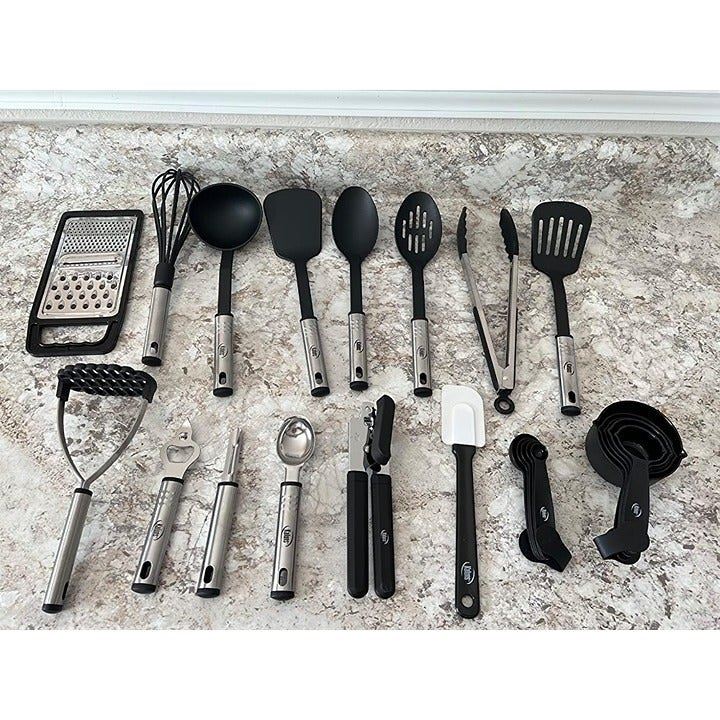 NEW Cooking Utensils Set 35 PCS Kitchen Utensils Set (Nylon and Stainless Steel