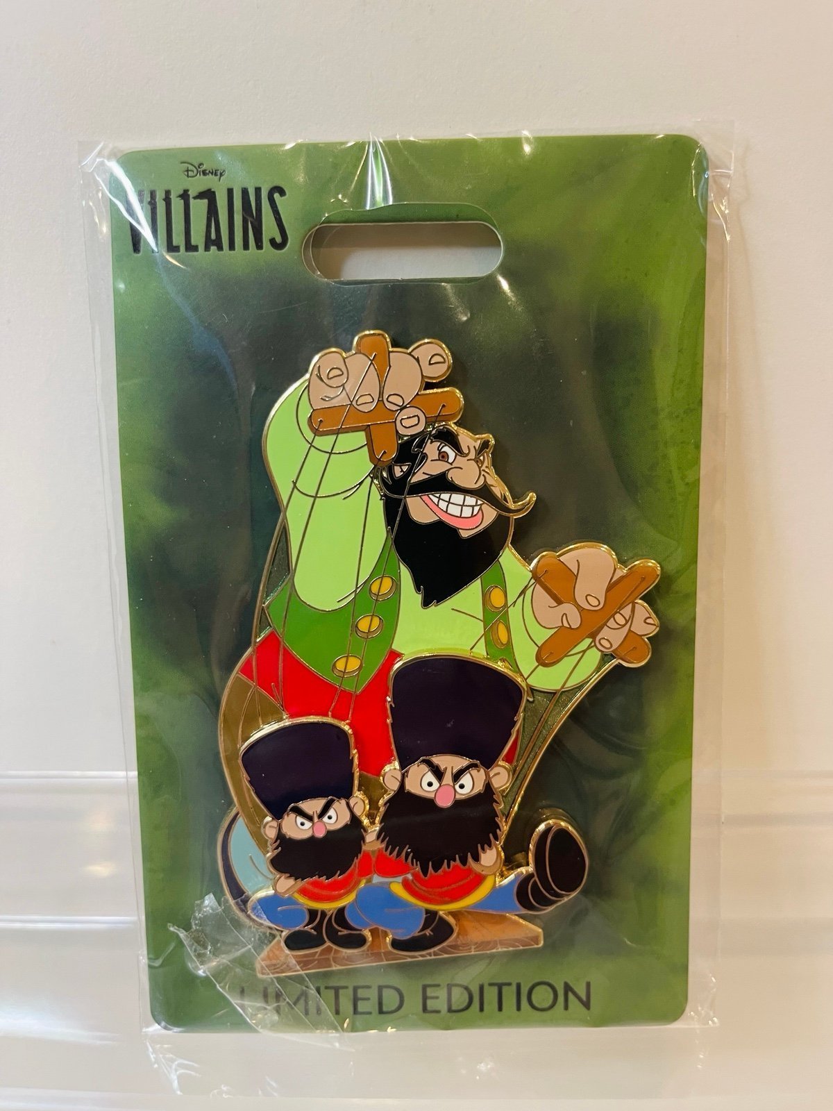 Disney D23 2024 WDI MOG Villains Stromboli LE 400 Pin on Pin