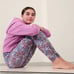 NWT Athleta Girl Chit Chat Legging - Floral Zen Garden- Women's Sz 2 (Girl's 12)