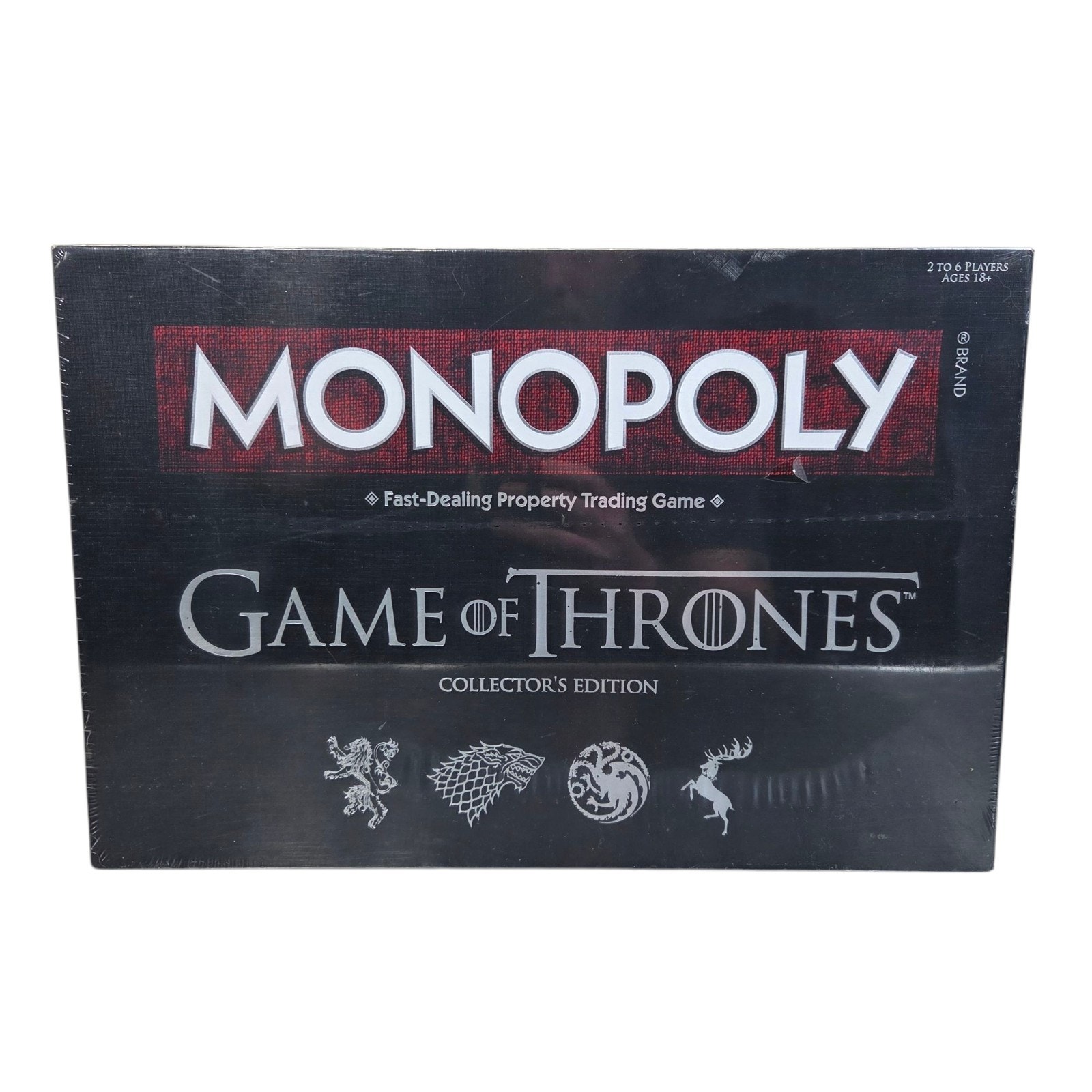 Monopoly Game of Thrones Collector's Edition New Sealed Box Unopened Board Game