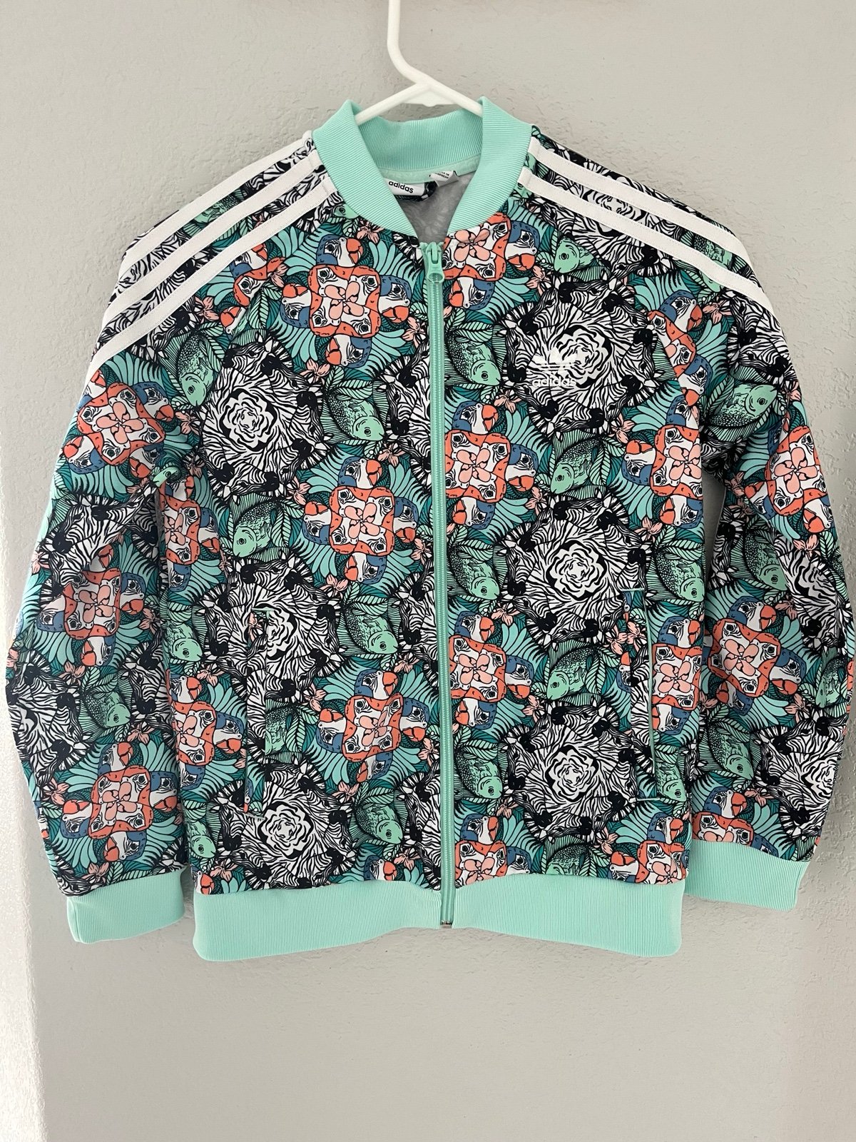 Adidas Full Zip Print Jacket