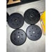 10 lb & 15lb Standard 1” Vinyl Weight Plates - 50 lbs Set FREE SHIPPING