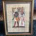Framed egyptian art