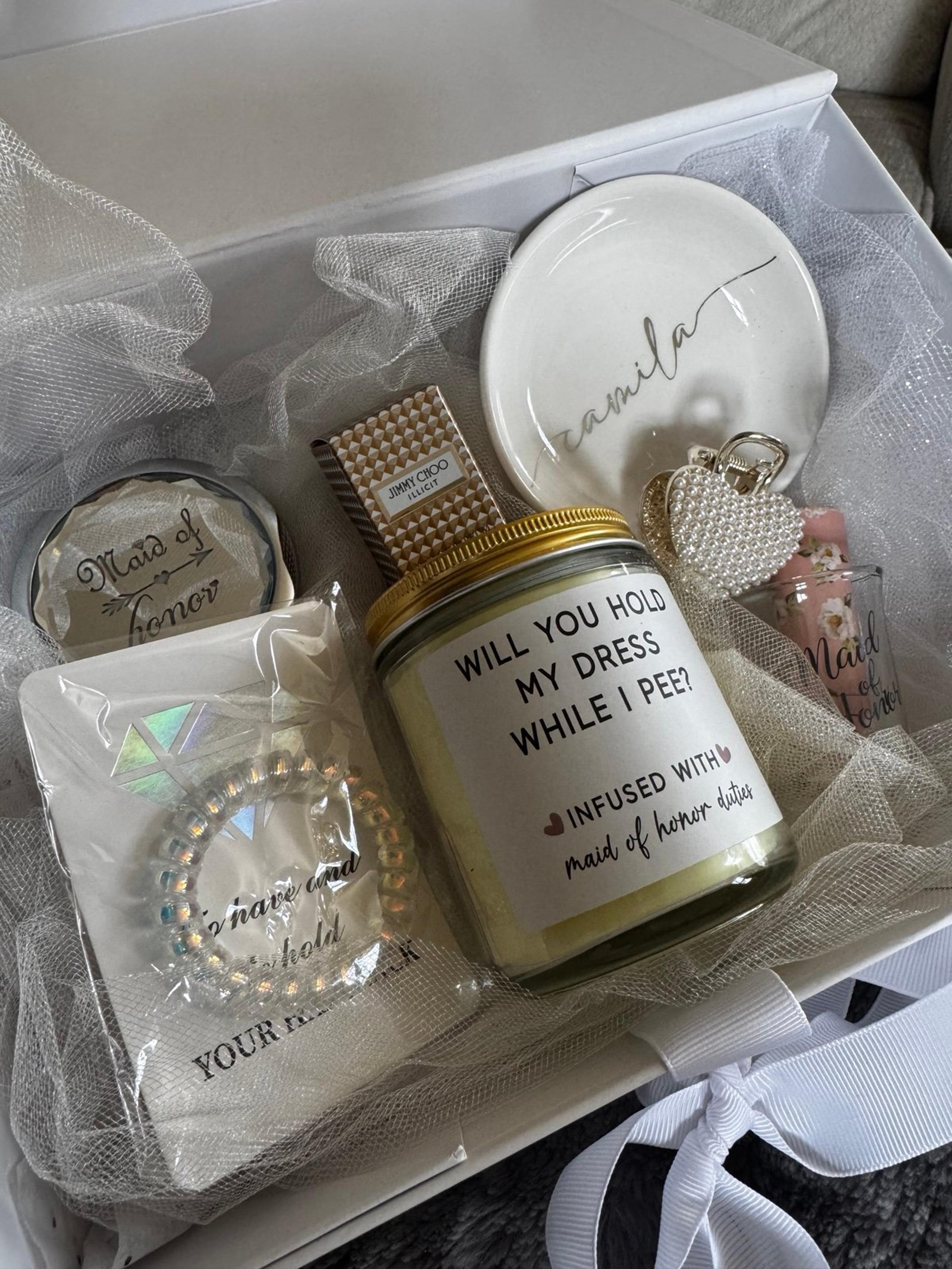 Custom Maid of Honor Proposal Box