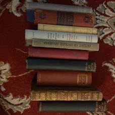 Lot of 10 antique books 1808-1935