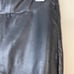 Leith Black Faux Leather Skinny Pants, Small