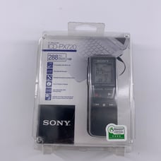Sony IC Recorder ICD-PX720 1 GB USB PC Compatible SHQ 288 Hours Recording