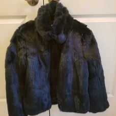Michael Kors Fur Coat NWT XS