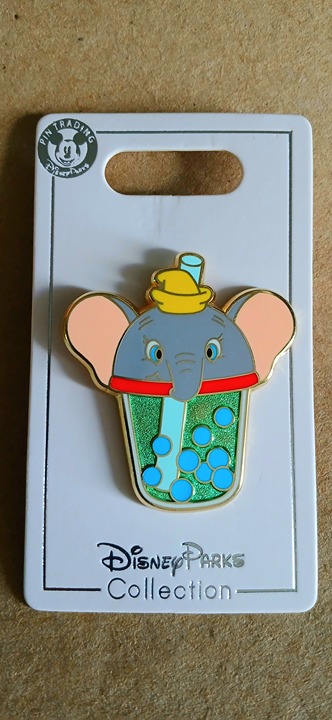 Dumbo Boba Bubble Tea Sipper Drink Pin #DisneyPins