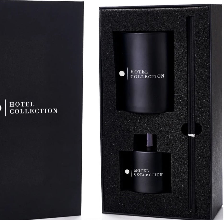 Black Velvet Gift Set Candle and Reed Diffuser MSRP 99