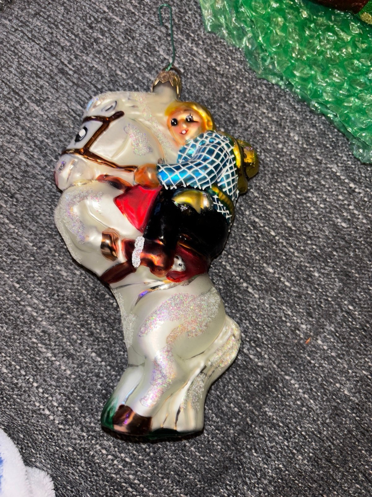 Christopher Radko Cowboy on Horse